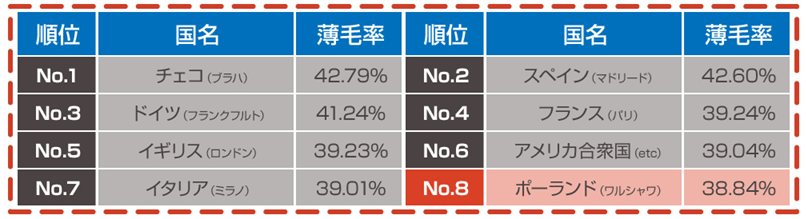 ヨーロッパのうす毛大国
アフリエイト広告を利用